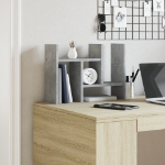 Organizer Scrivania Grigio Cemento 34,5x15,5x35,5cm Multistrato