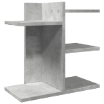 Organizer Scrivania Grigio Cemento 42x21,5x42 cm Multistrato
