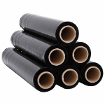 Film Estensibile 6 pz Nero 30 μm 50 cm x 150 m