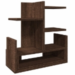 Organizer Scrivania Rovere Marrone 49x20x52,5 cm Multistrato