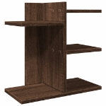 Organizer Scrivania Rovere Marrone 42x21,5x42 cm Multistrato