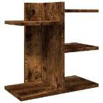 Organizer Scrivania Rovere Fumo 42x21,5x42 cm Legno Multistrato