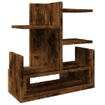 Organizer Scrivania Rovere Fumo 49x20x52,5 cm Legno Multistrato
