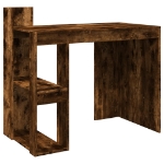 Scrivania Ufficio Rovere Fumo 103,5x56,5x94cm Legno Multistrato