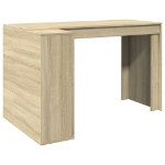 Scrivania Rovere Sonoma 123,5x73,5x75 cm in Legno Multistrato