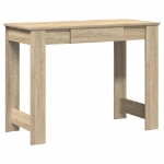 Scrivania Rovere Sonoma 100x45x75 cm in Legno Multistrato