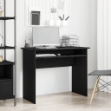 Scrivania Rovere Nero 90x50x74 cm in Legno Multistrato