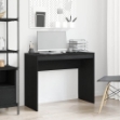 Scrivania Rovere Nero 90x40x72 cm in Legno Multistrato