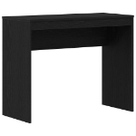 Scrivania Rovere Nero 90x40x72 cm in Legno Multistrato
