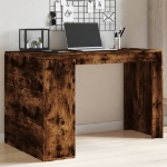 Scrivania Rovere Fumo 123,5x73,5x75 cm in Legno Multistrato