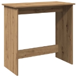 Scrivania Rovere Artigianale 80x40x75 cm in Legno Multistrato