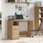 Scrivania Rovere Artigianale 102x76x50 cm in Legno Multistrato
