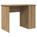 Scrivania Rovere Artigianale 100x55x75 cm in Legno Multistrato