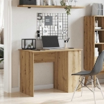 Scrivania Rovere Artigianale 100x55x75 cm in Legno Multistrato
