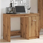 Scrivania Rovere Artigianale 100x50x76 cm in Legno Multistrato