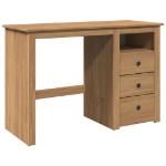 Scrivania Panama 112x45x75 cm Legno Massello di Pino