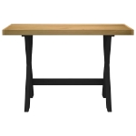 Scrivania NOAIN Gambe a Forma di X 120x50x75 cm Legno Massello