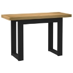 Scrivania NOAIN Gambe a Forma di U 120x50x75 cm Legno Massello