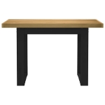 Scrivania NOAIN Gambe a Forma di U 120x50x75 cm Legno Massello