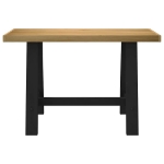 Scrivania NOAIN Gambe a Forma di A 120x50x75 cm Legno Massello