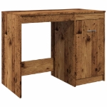 Scrivania Legno Antico 100x50x76 cm in Legno Multistrato