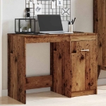 Scrivania Legno Antico 100x50x76 cm in Legno Multistrato