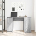 Scrivania Grigio Sonoma 120x42x76 cm in Legno Multistrato