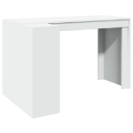 Scrivania Bianca 123,5x73,5x75 cm in Legno Multistrato