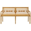 Panchina Batavia 150 cm in Legno Massello di Teak