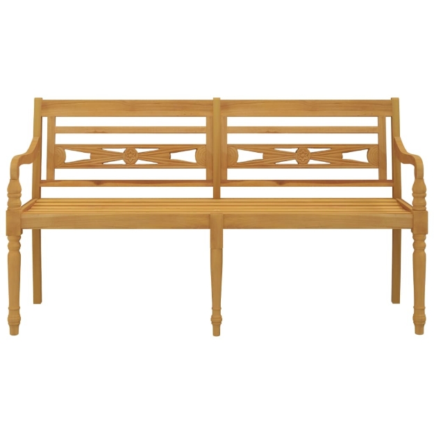 Panchina Batavia 150 cm in Legno Massello di Teak