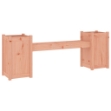 Panchina con Fioriera 180x36x63 cm Legno Massello di Douglas