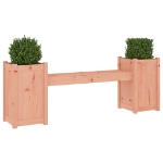 Panchina con Fioriera 180x36x63 cm Legno Massello di Douglas