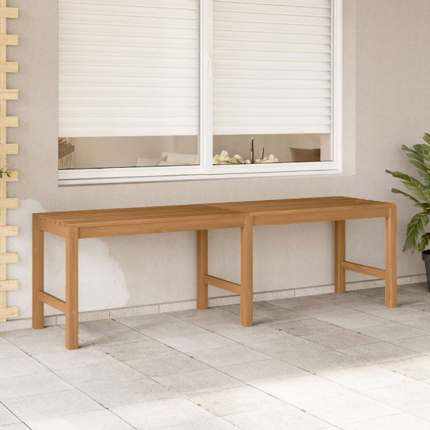 Panchina da Giardino 150 cm in Legno Massello di Teak