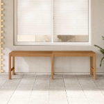 Panchina da Giardino 150 cm in Legno Massello di Teak
