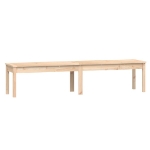 Panca da Giardino 2 Posti 203,5x44x45 cm Legno Massello di Pino