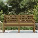 Panca da Giardino Ambra 159,5x48x91,5 cm Legno Massello di Pino