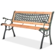 Panchina da Giardino 122 cm in Legno