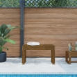 Panca da Giardino Ambra 80x38x45 cm Legno Massello di Pino