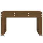 Panca da Giardino Ambra 80x38x45 cm Legno Massello di Pino