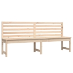 Panca da Giardino 201,5 cm in Legno Massello di Pino