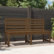 Panca da Giardino Ambra 157,5 cm in Legno Massello di Pino