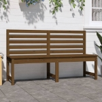 Panca da Giardino Ambra 157,5 cm in Legno Massello di Pino
