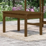 Panca da Giardino Ambra 80x44x45 cm Legno Massello di Pino