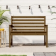 Panca da Giardino Ambra 109x48x91,5 cm Legno Massello di Pino