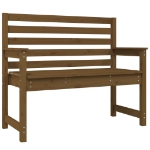Panca da Giardino Ambra 109x48x91,5 cm Legno Massello di Pino
