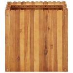 Letto Rialzato da Giardino 50x50x50 cm Legno Massello di Acacia