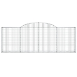 Cesto Gabbione ad Arco 300x30x100/120 cm Ferro Zincato