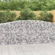 Cesti Gabbioni ad Arco 5 pz 400x50x100/120 cm Ferro Zincato