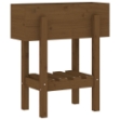 Fioriera da Giardino Ambra 62x30x69 cm Legno Massello di Pino