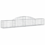 Cesti Gabbioni ad Arco 25 pz 300x30x40/60 cm Ferro Zincato